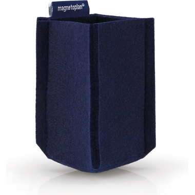 MAGNETOPLAN Portapenne magnetoTray S 1227614 blu, feltro riciclato