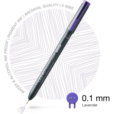 COPIC Multiliner 0.1mm 22075547 lavender