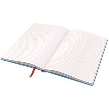 LEITZ Taccuino Cosy A5 4481-00-61 rigato, 90g blu