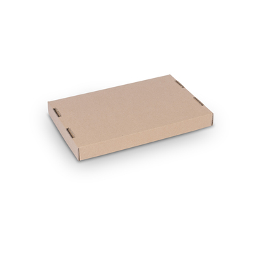 Inverted box lid Galia C15/C40 in brown 284x194x30mm
