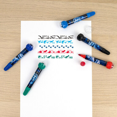 UNDERCOVER Set de tampons roller 2 en 1 JURP0743 Jurassic World