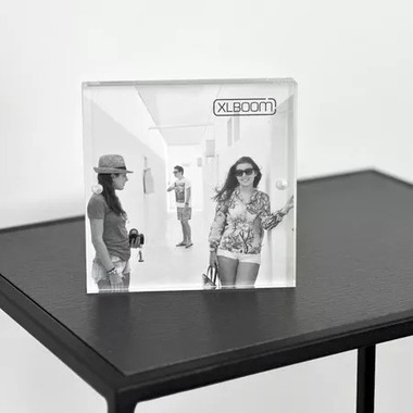 CANON Photo Cube Creative 13x13 pink PP2015x5 Portafoto acrilico incl. 40fo.