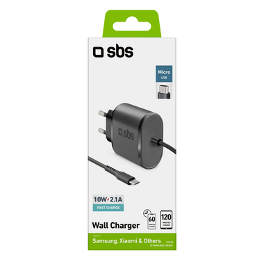 Reiseladegerät mit Micro-USB-Kabel