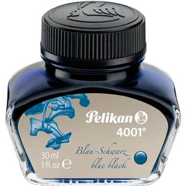 PELIKAN Tinte 4001 30ml 301028 blauschwarz