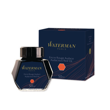 WATERMAN Inchiostro 50ml S0110730 rosso