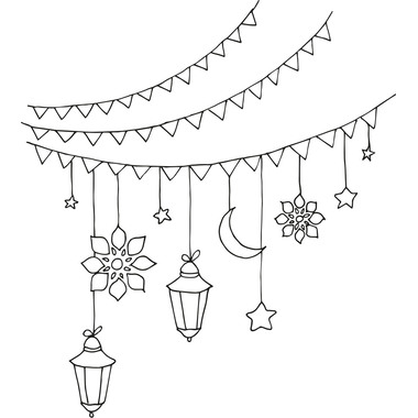 SECURIT Pochoirs vitrine WINDOODLE WD-3A3-HM A3 Home 3 pcs