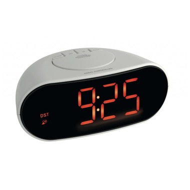 TFA Dostmann Funkwecker Digital Weiss