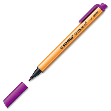 STABILO Penna fibra GREENpoint 0.8mm 6088/58 lila