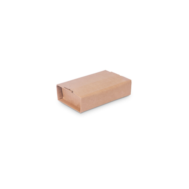 Universal- und Buch Versandkarton mit Selbstklebeverschluss in braun 230x165x70mm