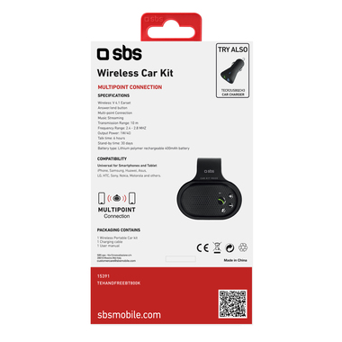 Kabellose Multipoint Freisprechanlage für das Auto