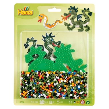 HAMA Bügelperlen Set Midi G1014211-0 Drache