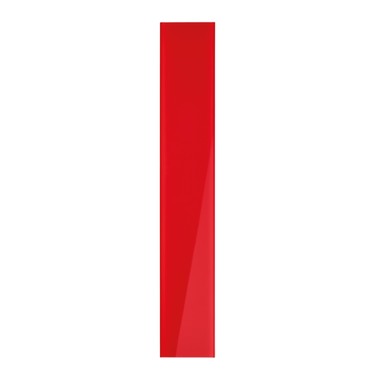 MAGNETOPLAN Design-Glasboard 100x600mm 13400006 rosso, magnetico