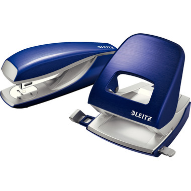 LEITZ Bucatrice NewNeXXt 50060069 titanium blu 30 fogli