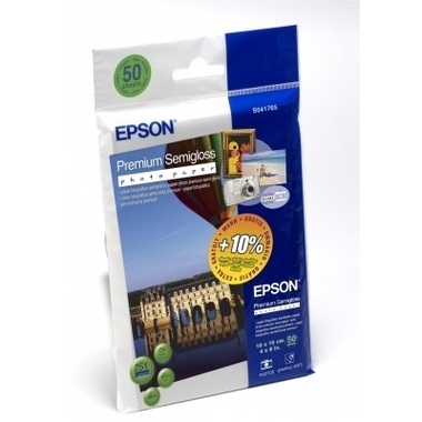 EPSON Premium Semigl. Photo 10x15cm S041765 InkJet 251g 50 feuilles