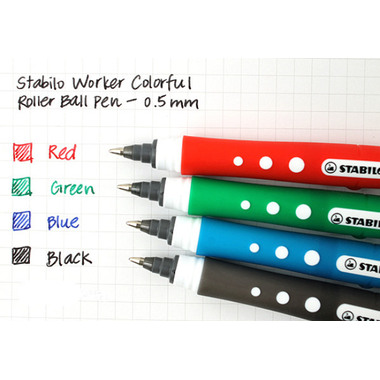 STABILO vorker colorful roller 0.5mm 2019/46 nero