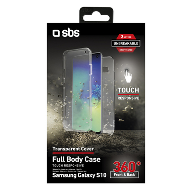 Transparentes Cover 360° für Samsung Galaxy S10
