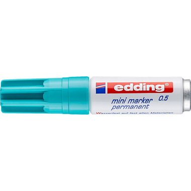 EDDING Mini Marker permanent 1,5-3mm 0-14 türkis