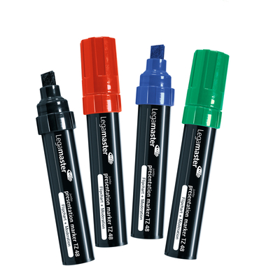 LEGAMASTER Flipchartmarker TZ48 4-12mm 7-155594 4er Etui