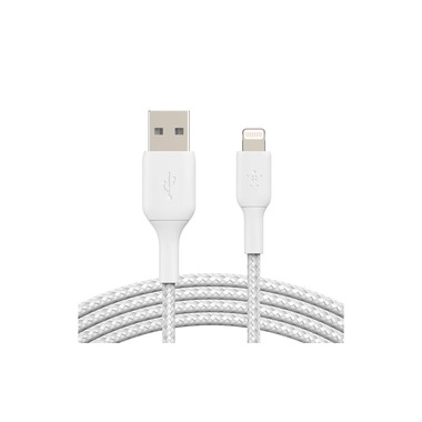 Belkin USB-Ladekabel Braided Boost Charge USB-A - Lightning 3 m