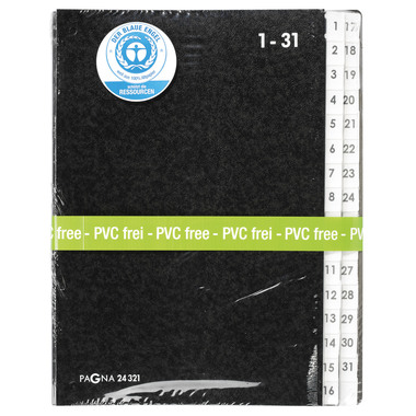 PAGNA Trieur A4 24321-04 noir 1-31