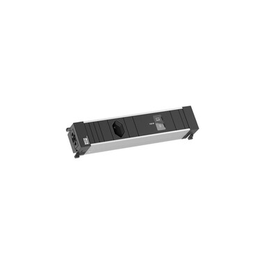 Bachmann Einbausteckerleiste CONF M 1xT13 1xUSB C/C 100W schwarz