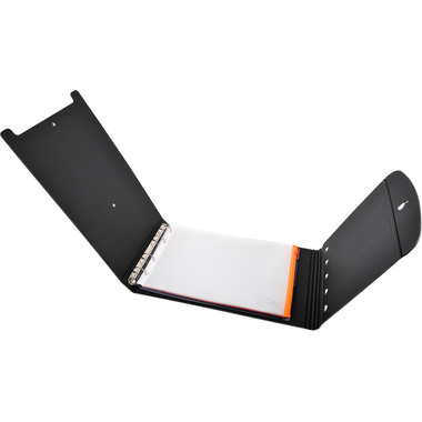 EXACOMPTA Classeur, chevalet de table A4 56234E noir 25 chemises