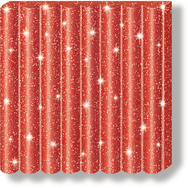 FIMO Pâte à modeler Kids 42g 8030-212 glitter red