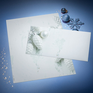 SIGEL Couvert Weihnachten C6/5 DU132 90g, Modern Christmas 50 Stk.