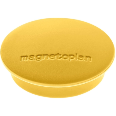 MAGNETOPLAN Aimant Discofix Junior 34mm 1662102 jaune 10 pcs.