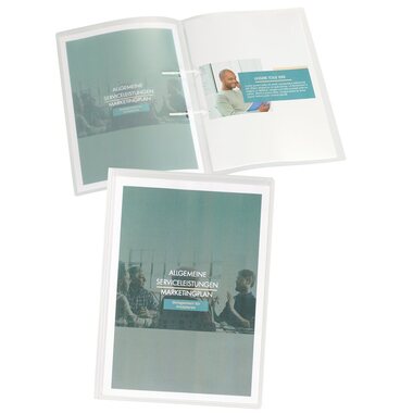 KOLMA Schnellhefter Vario A4 11.008.00 transparent,KolmaFlex 80 Blatt