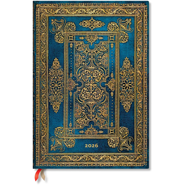 PAPERBLANKS Agenda Blue Luxe Grande 2026 DD0657-3 1W/2S VER Grande HC DE 21x30cm