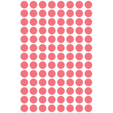 AVERY ZWECKFORM Repère 8mm 3177 rouge 416 pcs.