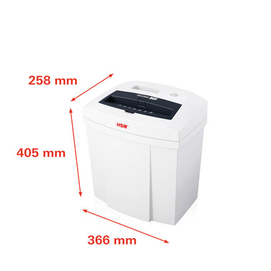 HSM Destructeur docu. SECURIO C14 2253111 P-4, 20lt