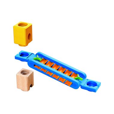 Hape Marble Run Quadrilla Super Spiral Castle & Final Sprint