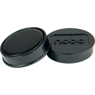 NOBO Magnet rund 32mm 1915298 schwarz 10 Stück