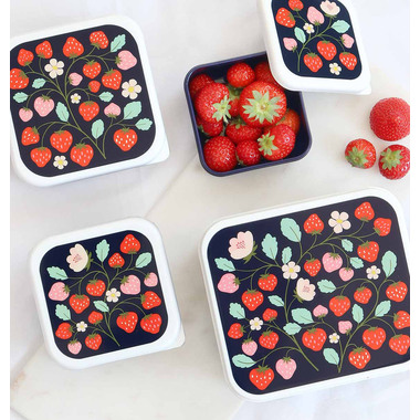 ALLC Lunch & Snackbox Set SBSEST60 Strawberries