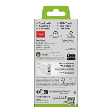 USB 2.0 - Type-C Charging Cable