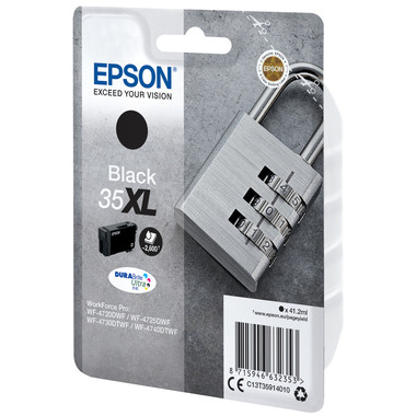 EPSON Tintenpatrone XL schwarz T359140 WF-4720/4725DWF 2600 Seiten