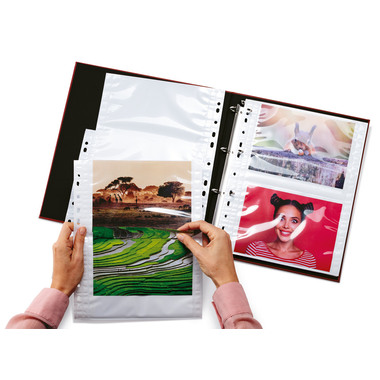 HERMA Cartelline Fotophan 13x18cm 7587 4 pezzi/10 fogli