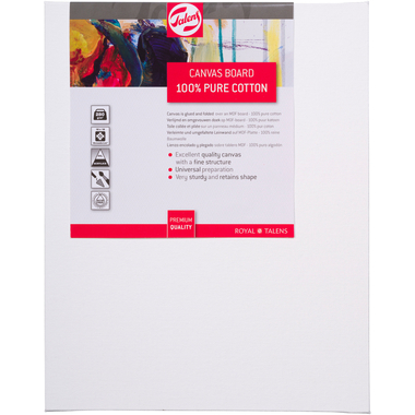 TALENS Malplatte 24x30cm 93252430 Baumwolle, 280g/m2