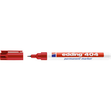 EDDING Marqueur permanent 404 404-2 rouge