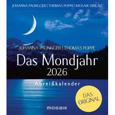 GOLDMANN Abreisskalender Mondjahr 2026 9783442319978 1T/1S DE 11.5x13cm