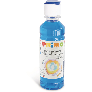 PRIMO Colle à l'eau 240 ml 004557-501 cyan