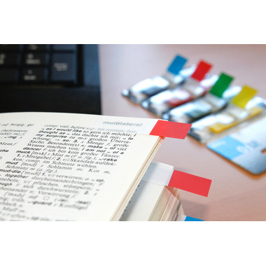 INFO Page Marker im Umschlag 5670-00 transp. 20x50mm, 4x40 Blatt