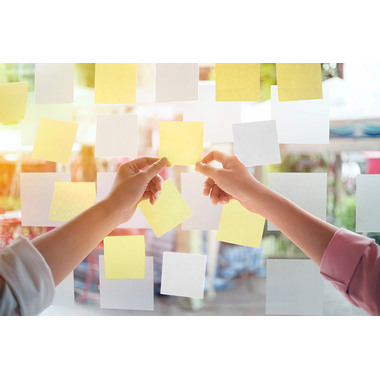 INFO Haftnotizen 75x75mm 5154-01 antimikrobiell, gelb 100 Blatt