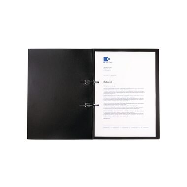 KOLMA Dossier-classeur LineaVerde A4 11.051.06 noir, PP, Sand, recycling