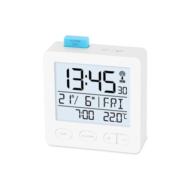 ADE Digitalwecker Weiss
