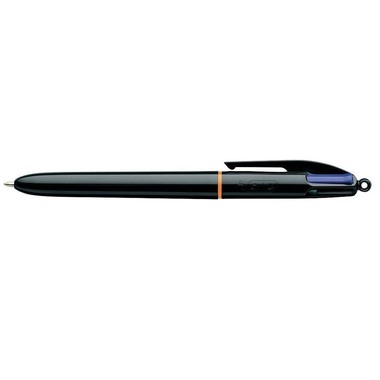 BIC Penna a sfera 4 Colours 0.4mm 526283 con clip, GRIP PRO