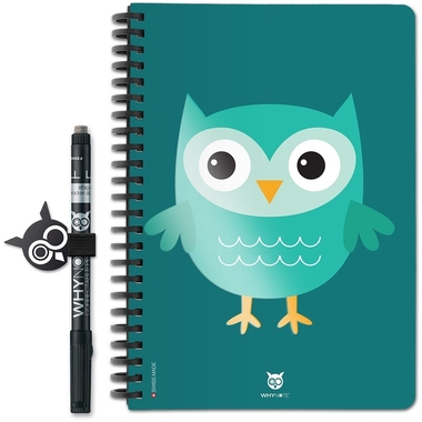 WHYNOTE Carnet A5 WNBOK017 kit de démarrage, hibou