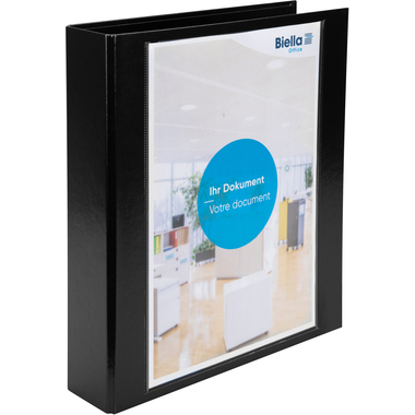 BIELLA Zeigebuch Creative XL#2 7cm 44344502U schwarz, 4-Ring A4